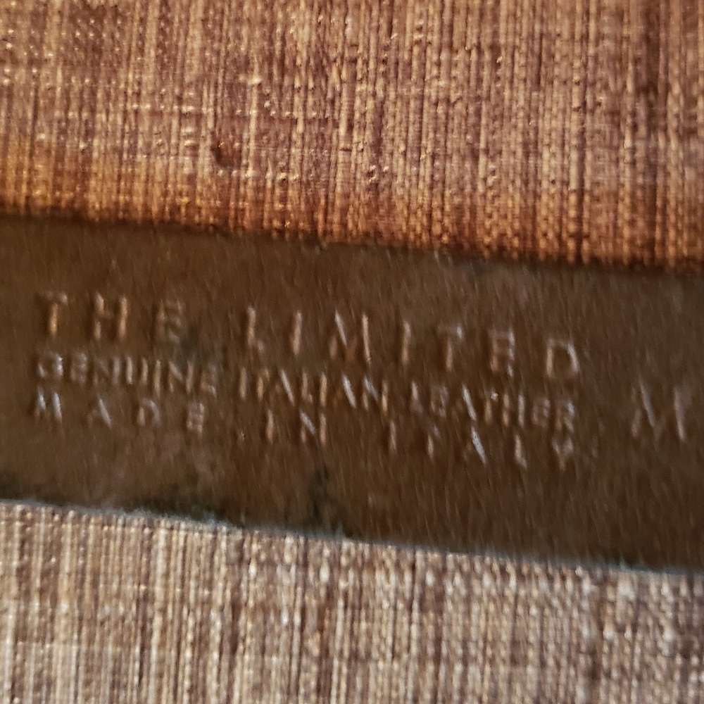Medium Size Brown Italian Leather Belt